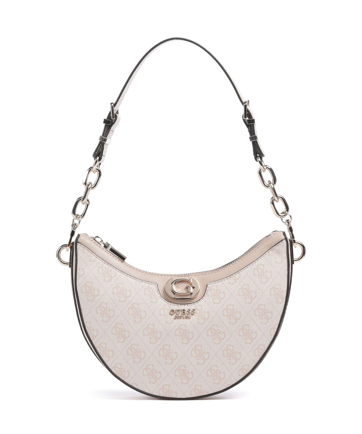 Guess Orlina 4G Logo Shoulder bag sand logo