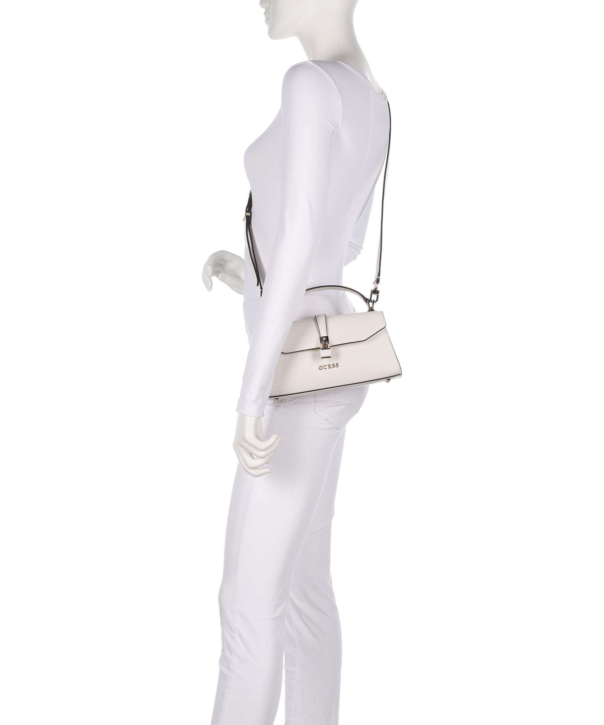 Guess Queensland Handbag offwhite