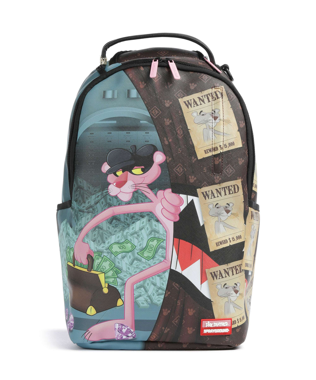 Sprayground Pink Panther Burglar Escape Backpack multicolour