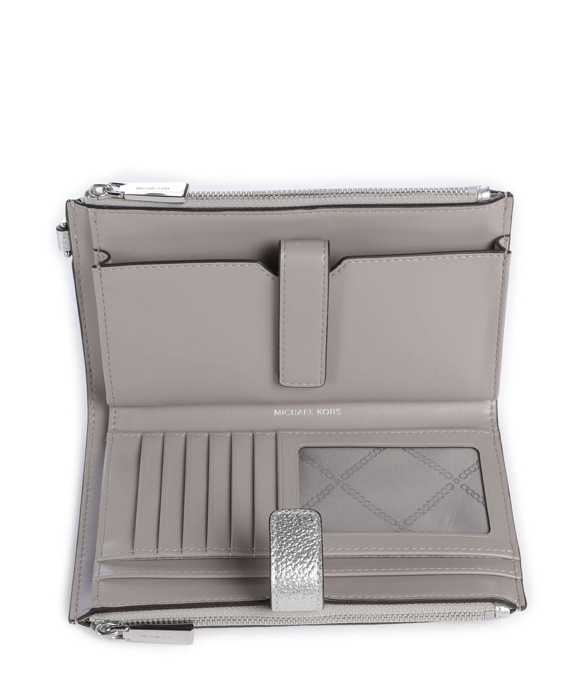 Michael Kors Jet Set Wallet silver