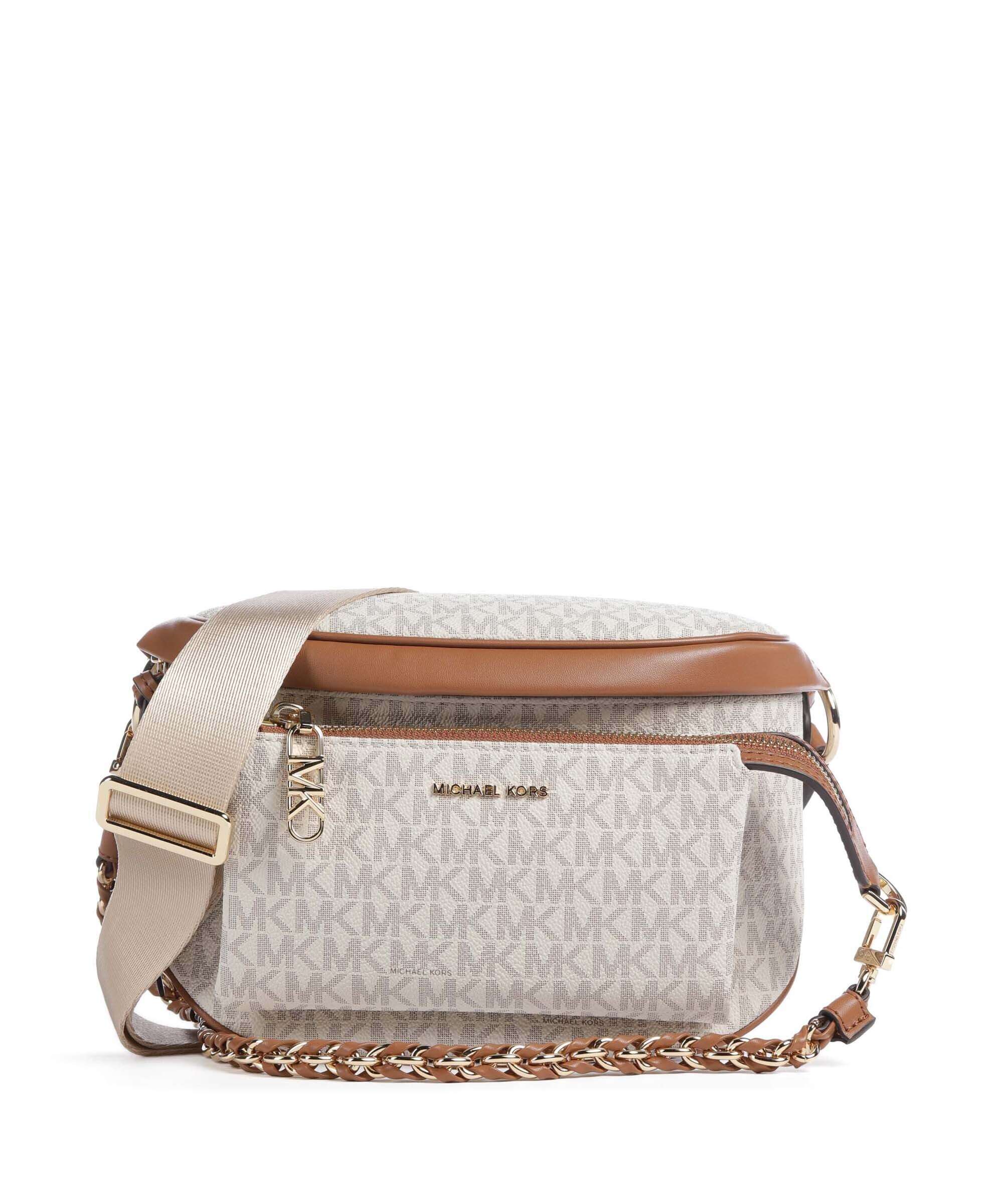 Michael Kors Slater Crossbody bag vanilla/acorn