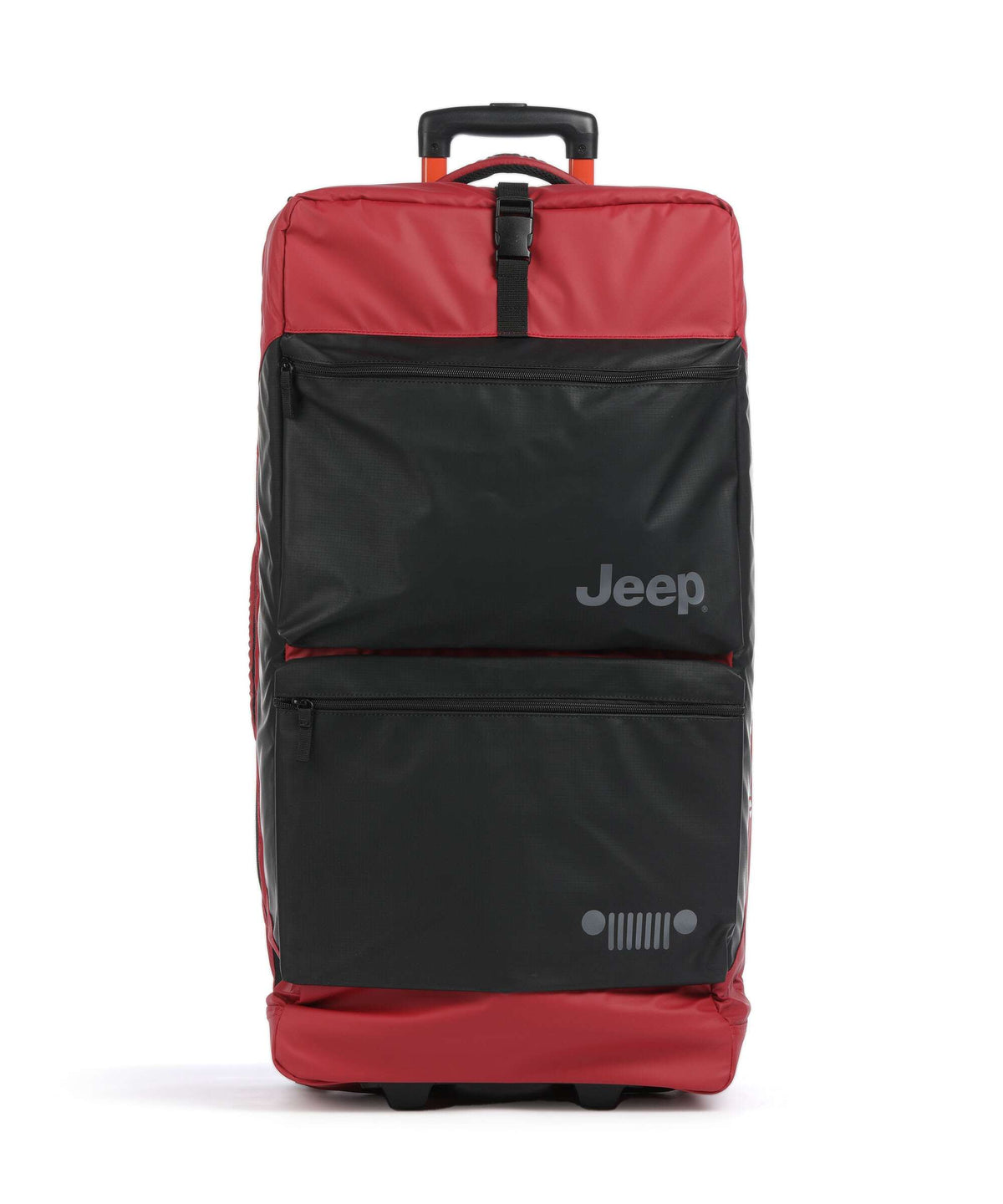 Jeep JS006B 82 Travel bag with wheels chili pepper red