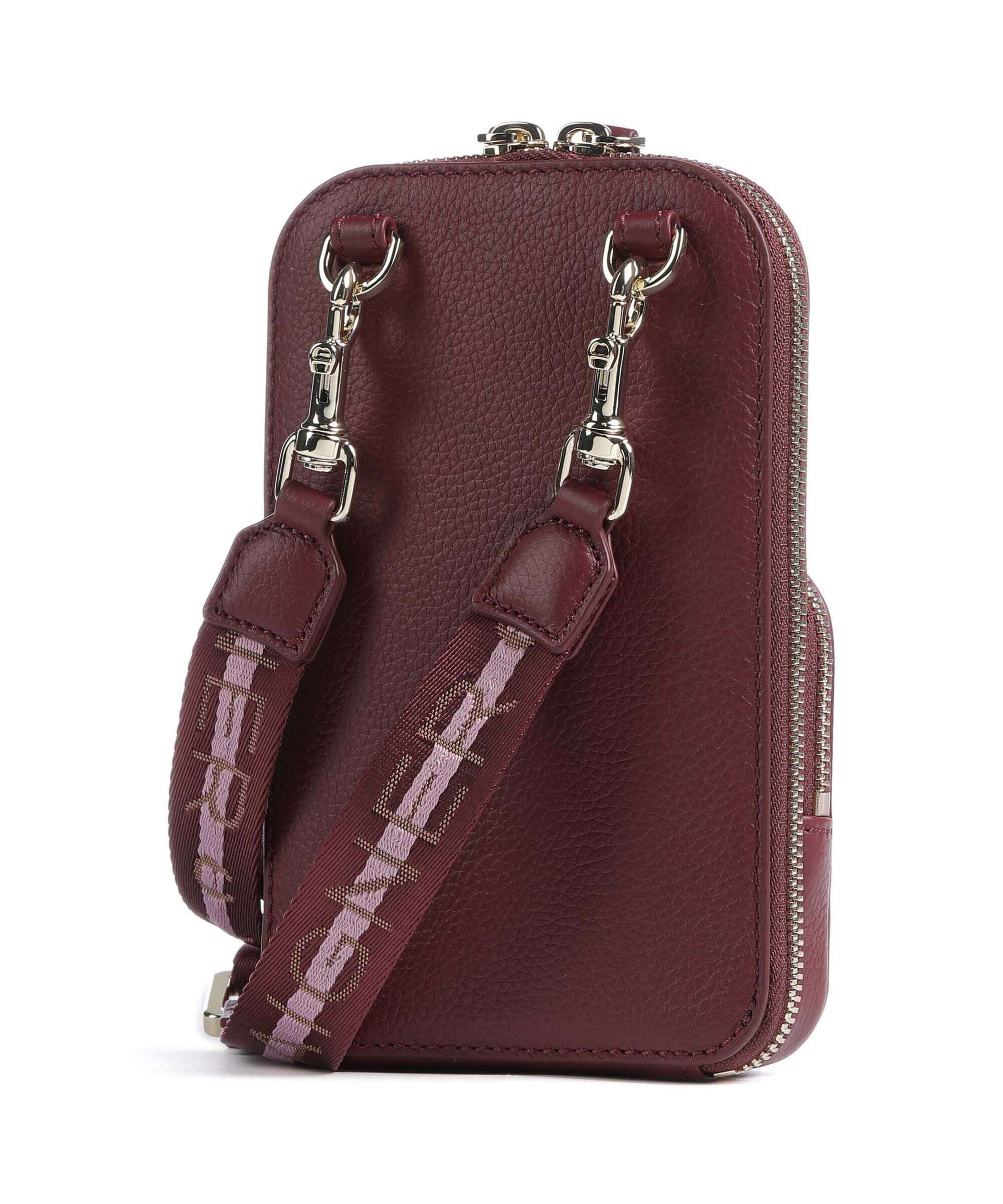 Aigner Zita Phone bag burgundy
