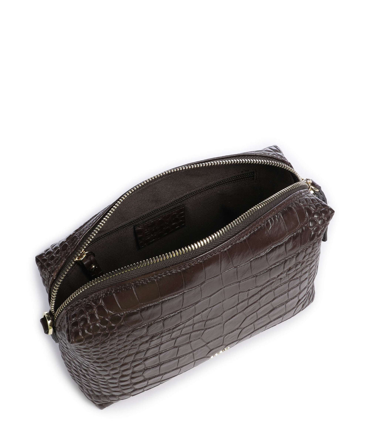 Abro Cocco Mondial Kaia Crossbody bag dark brown