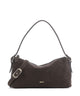 Abro Suede Carina Olkalaukku dark brown