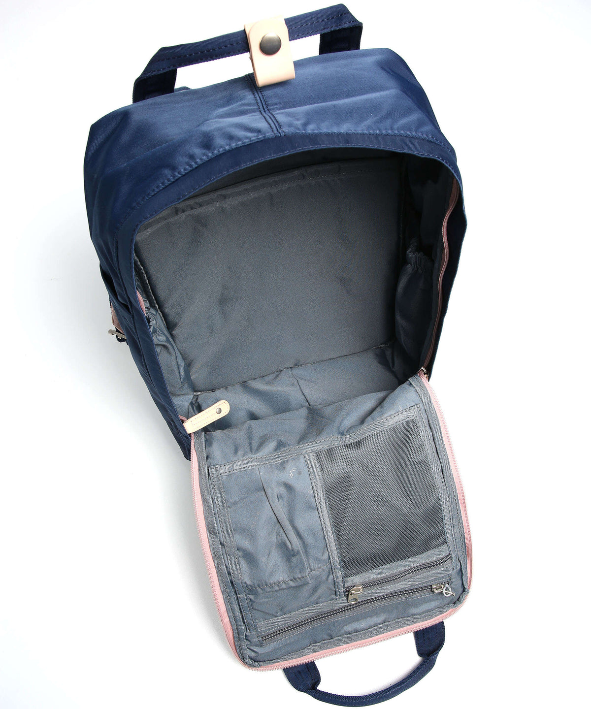 Doughnut Macaroon Backpack light pink/navy