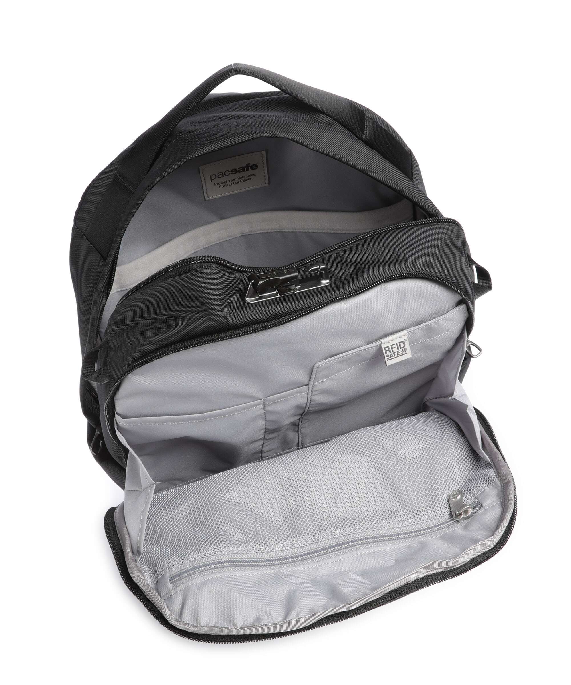 Pacsafe V 26 Backpack jet black