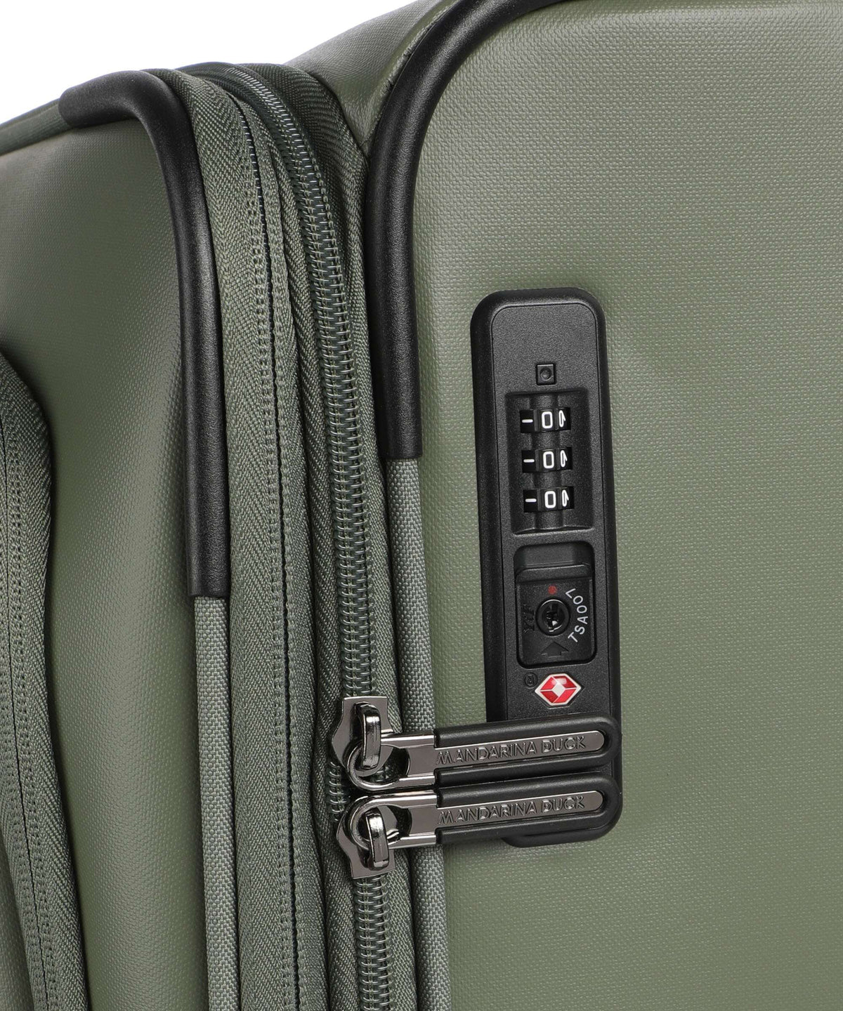 Mandarina Duck Eco Coated Spinner (4 wheels) pine green