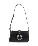 Pinko Love One Mini Slouchy Olkalaukku nero limousine/matt silver
