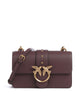 Pinko Love One Mini Olkalaukku cioccolato amaro/antique gold