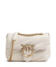 Pinko Love Puff Baby Olkalaukku bianco seta/antique gold