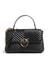 Pinko Love Lady Puff Big Käsilaukku nero/antique gold