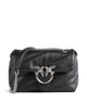 Pinko Love Puff Baby Olkalaukku nero/old silver