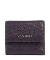 Coccinelle Metallic Soft Lompakko prune