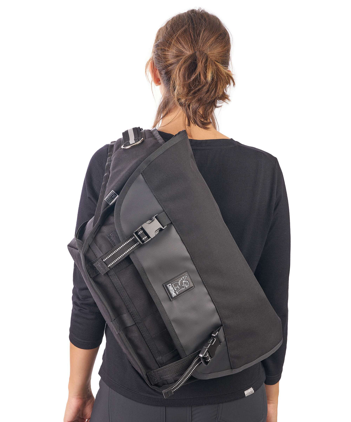 Chrome Metro Mini Messenger bag amber tritone