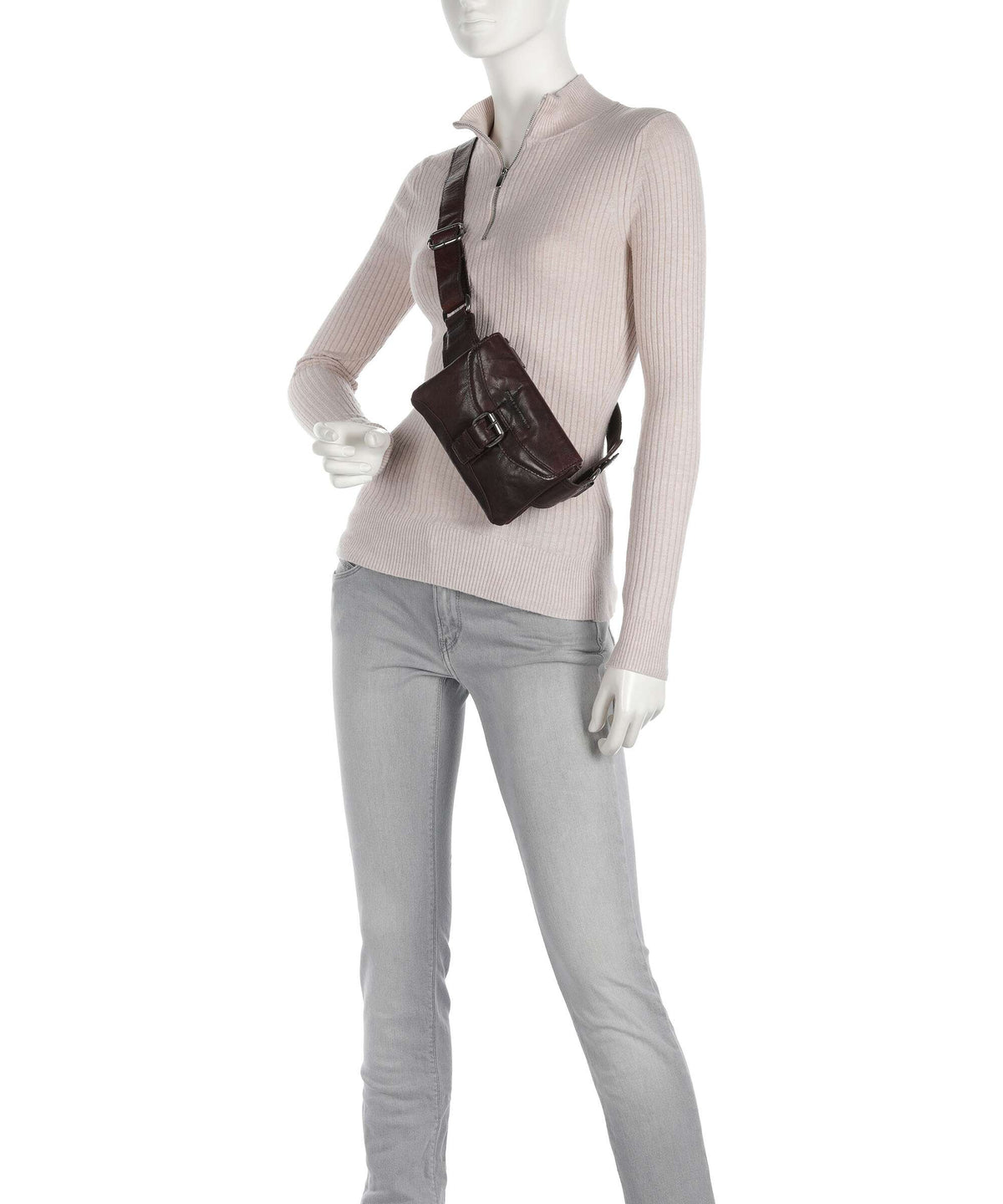 Spikes & Sparrow Bronco Fanny pack dark brown