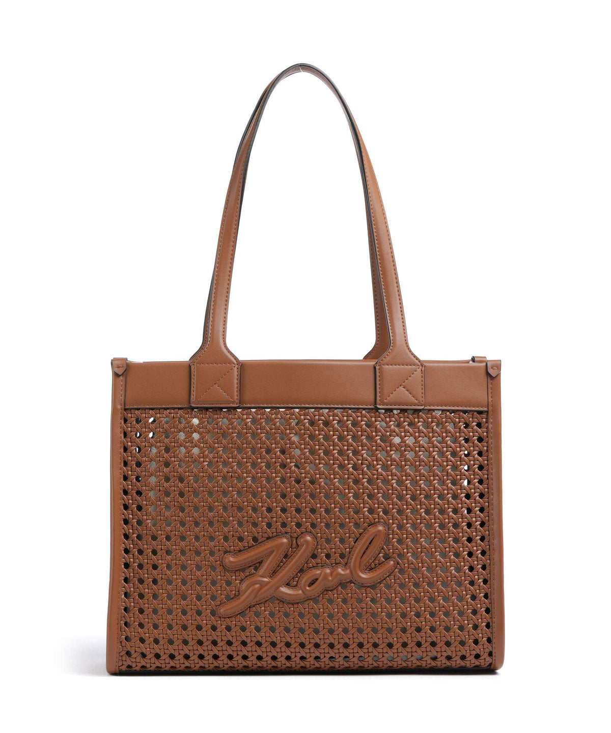 Karl Lagerfeld K/Skuare Tote bag dark tan