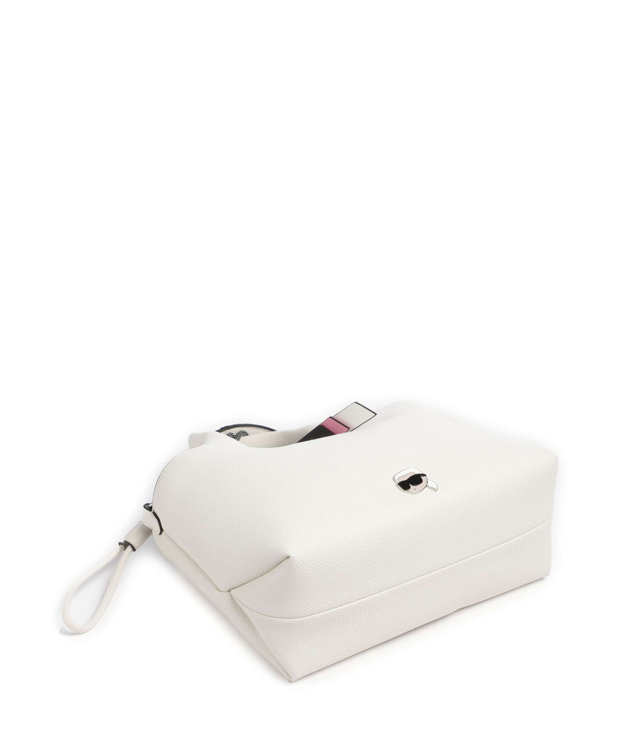 Karl Lagerfeld K/Ikon Small Handbag offwhite