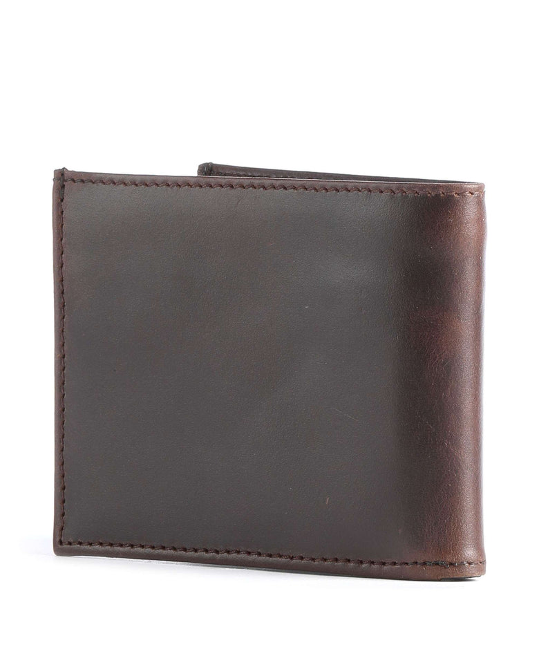 Buckle & Seam Bill Wallet brown