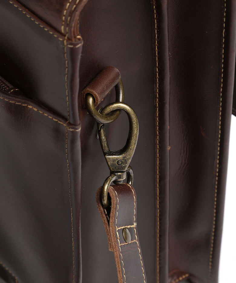 Buckle & Seam Nevada Briefcase brown