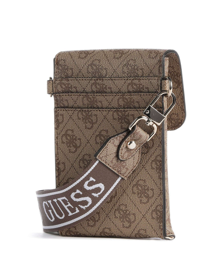 Guess Latona Phone bag latte logo