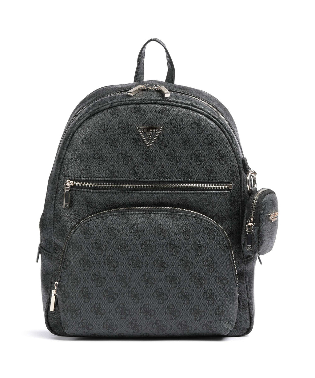 Guess Power Play Backpack coal logo