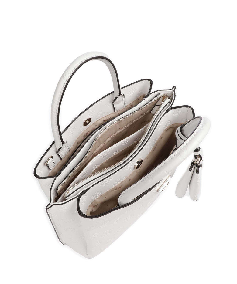 Guess Jena Handbag white logo