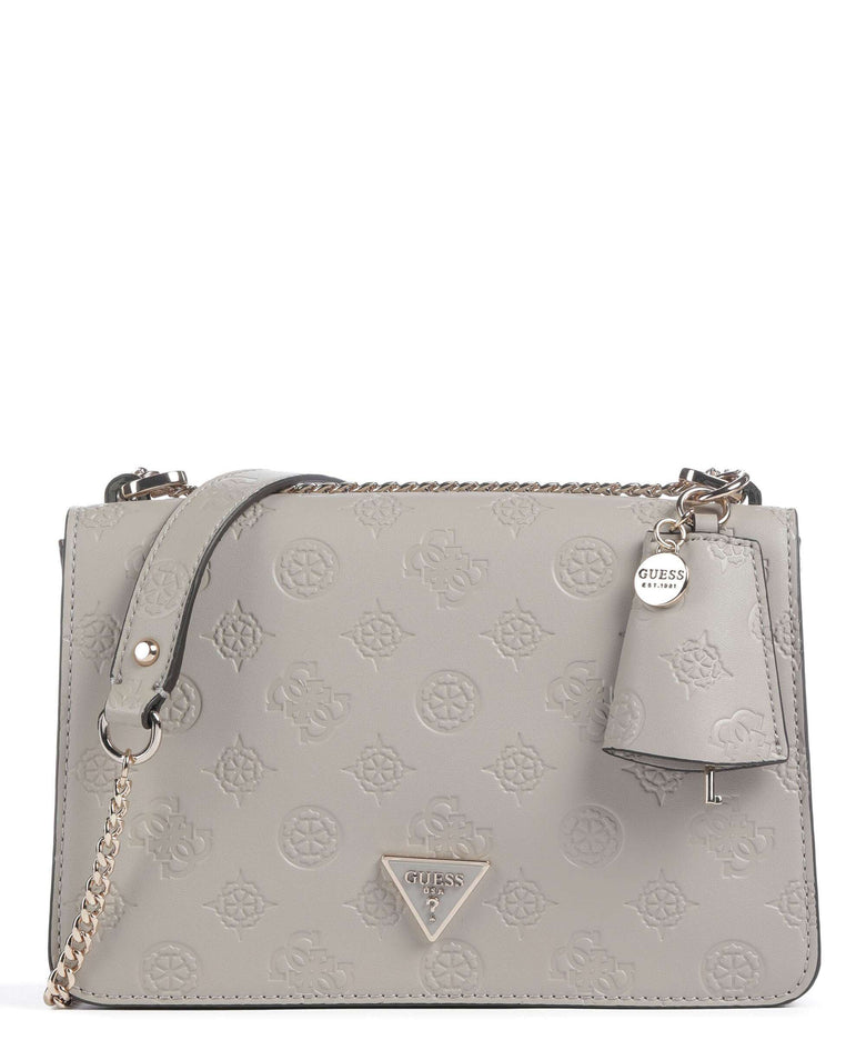 Guess Jena Shoulder bag taupe logo