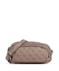 Guess Power Play Crossbody bag latte logo
