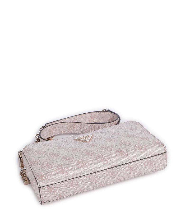 Guess Erica Eco Crossbody bag dusty rose logo