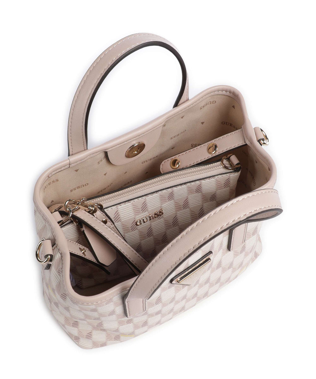 Guess G Wave Mini Handbag blush logo