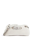 Guess Aslia Shearling Olkalaukku white