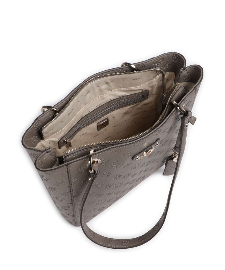 Guess Gerty Peony Tote bag dark taupe