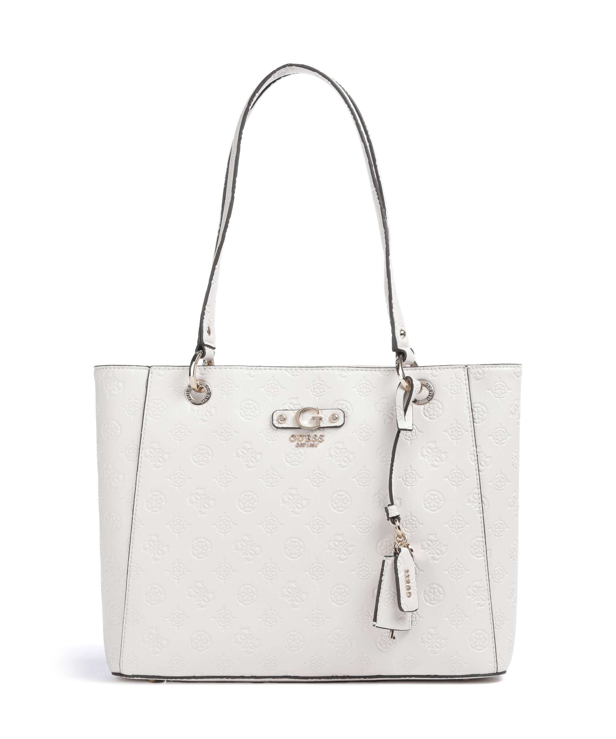 Guess Gerty Peony Tote bag offwhite