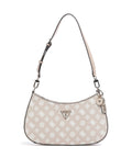 Guess Noelle Printed Peony Shoulder bag sand logo