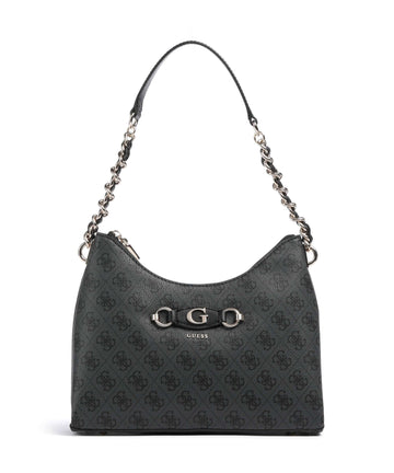 Guess Izzy Olkalaukku coal logo