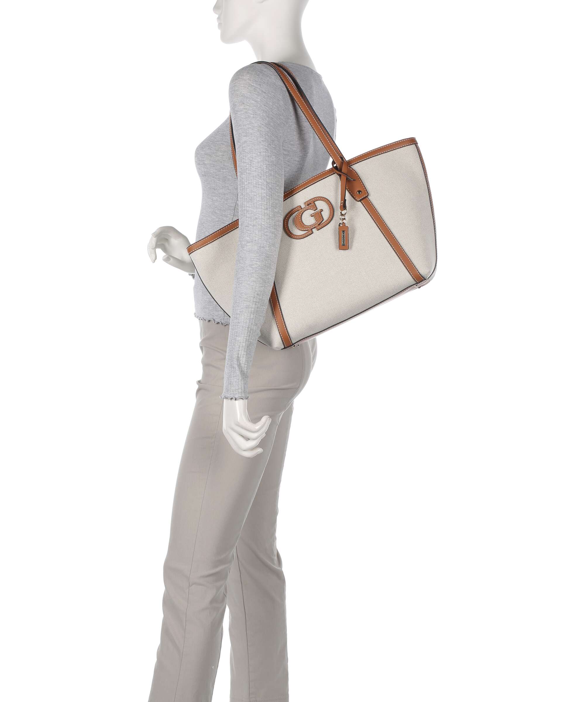 Guess Sebina Tote bag natural/caramel