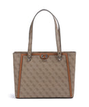 Guess Orlina 4G Logo Ostoskassi latte logo/brown