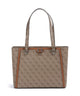 Guess Orlina 4G Logo Ostoskassi latte logo/brown