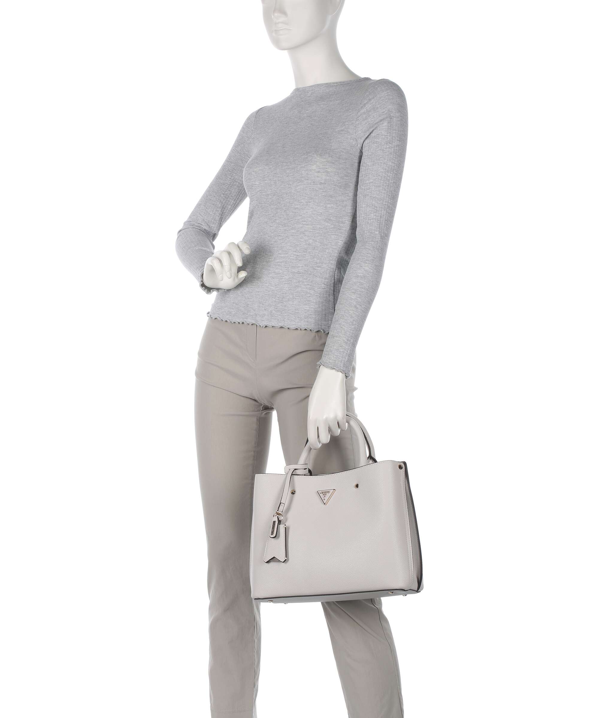 Guess Meridian Handbag ivory