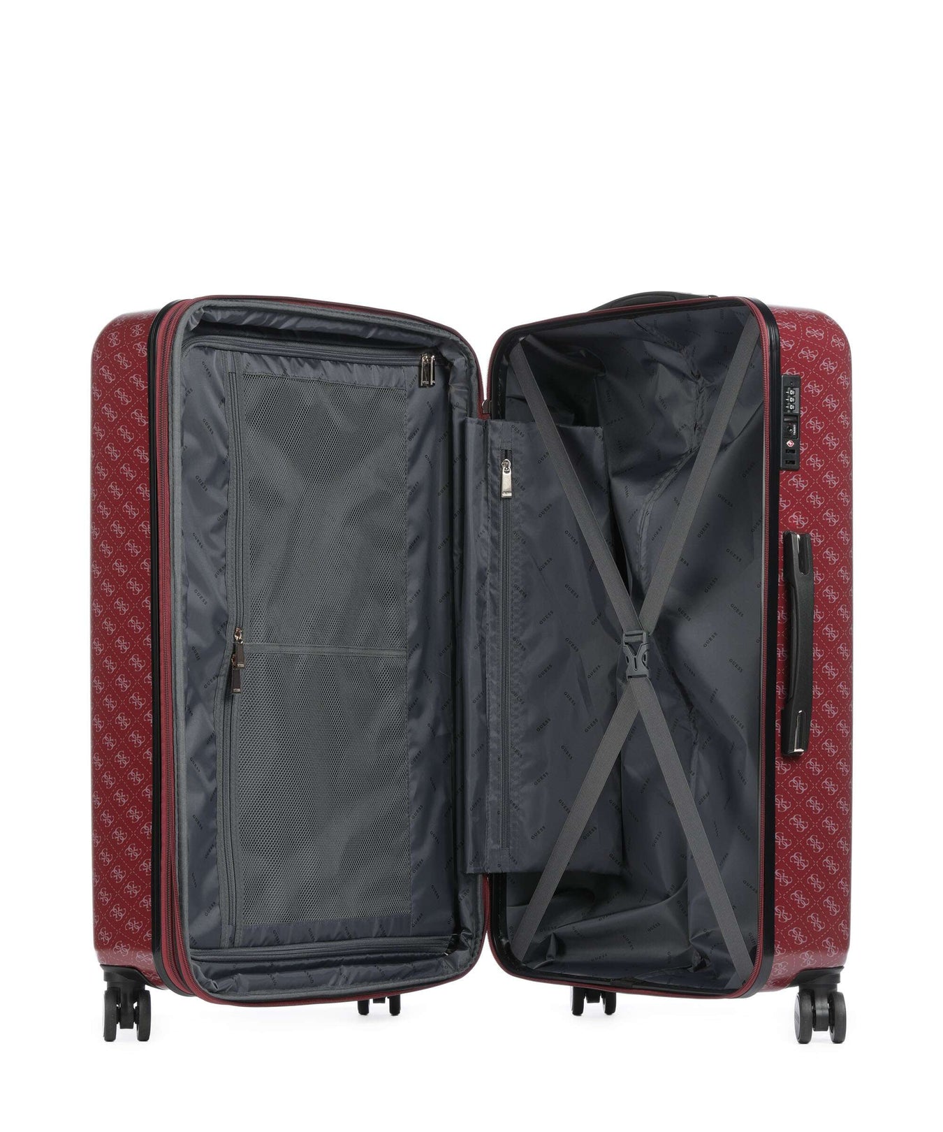 Guess Jesco Spinner (4 wheels) claret