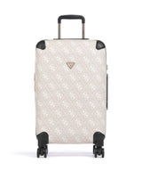 Guess Berta Maxi 4G 4-Pyöräiset matkalaukku sand logo