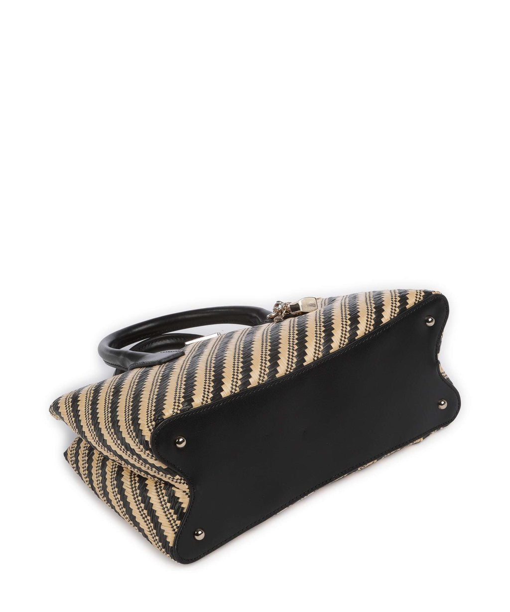 Guess Simona Handbag natural/black