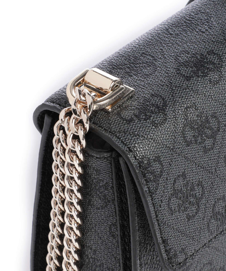 Guess Zamira Shoulder bag coal logo
