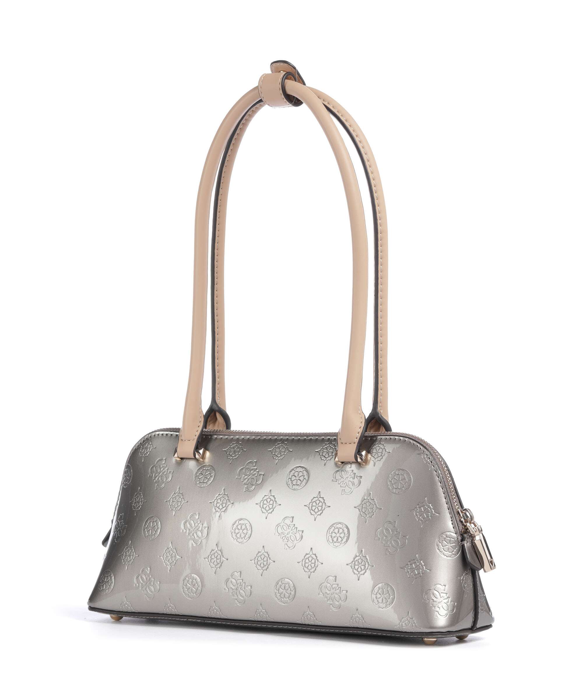 Guess Arnela Shoulder bag pewter logo