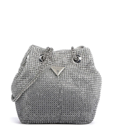 Guess Zalina Olkalaukku silver