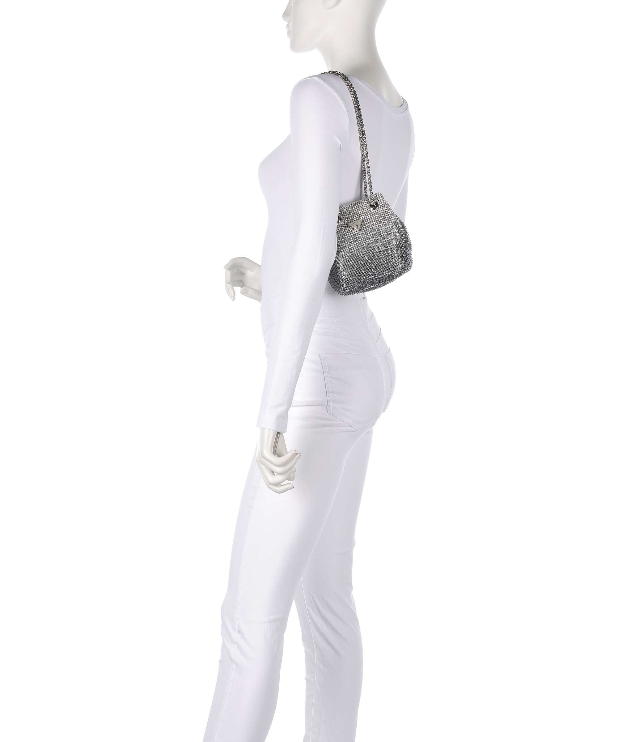 Guess Zalina Shoulder bag silver