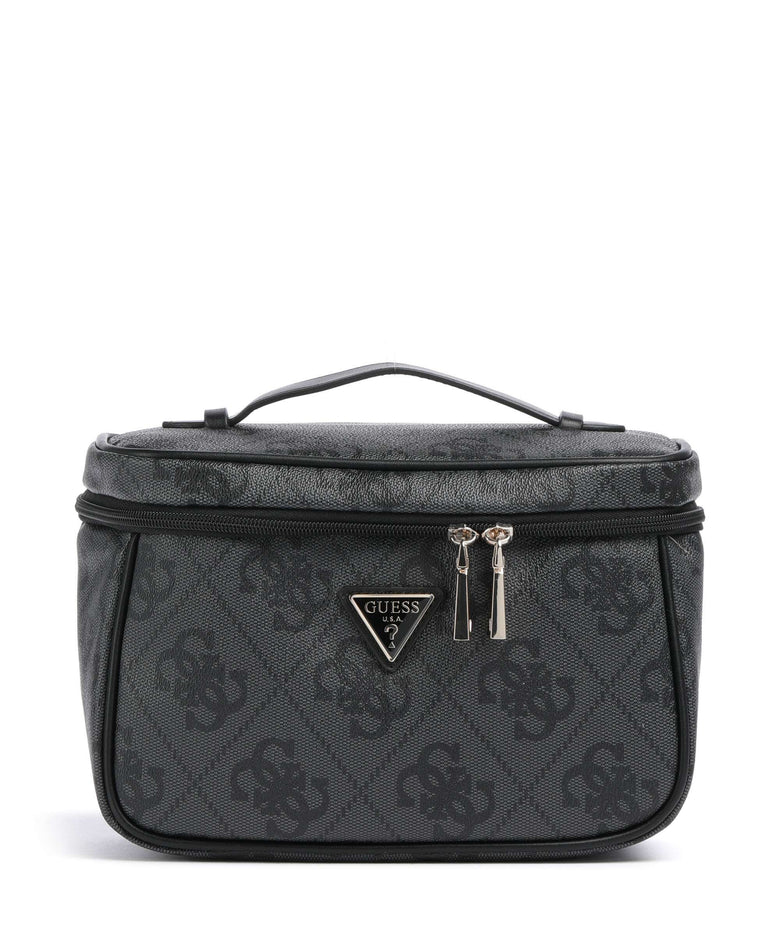 Guess Berta Maxi 4G Toiletry bag coal logo