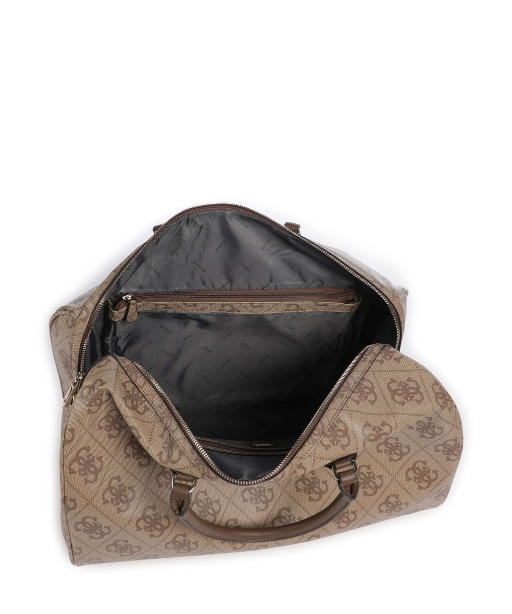 Guess Berta 4G Logo Weekend bag latte logo/brown