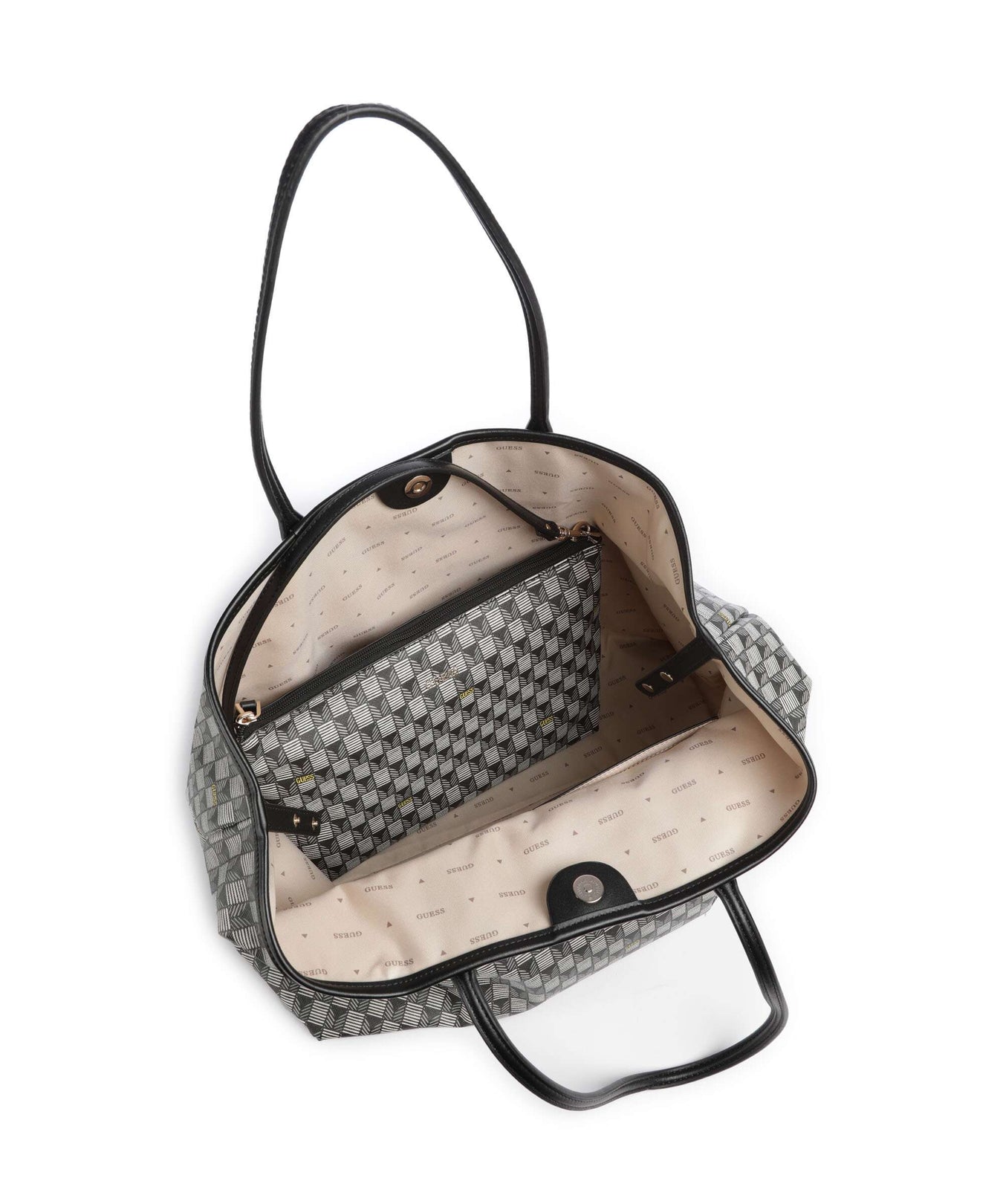 Guess G Wave Large Tote bag black logo